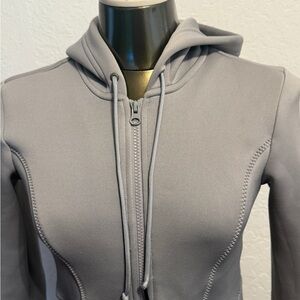 Stella McCartney Adidas Gray Zip Up Jacket